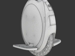 Unicycle 3D Model