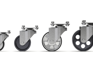 Set of Caster Wheels 3D मॉडल