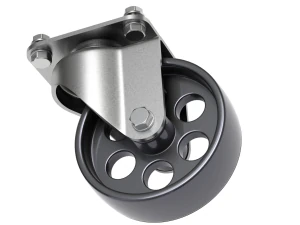 Set of Caster Wheels 3D Model