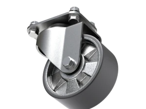 Set of Caster Wheels 3D Model