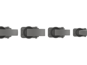 Set of Caster Wheels 3D मॉडल