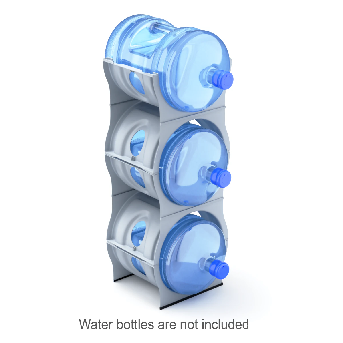 Water Cooler Bottle Rack 3D Model .c4d .max .obj .3ds .fbx .stl .blend 