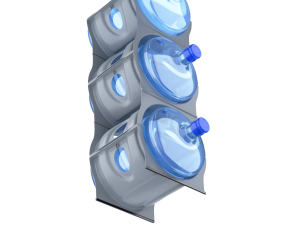 Water Cooler Bottle Rack 3D मॉडल