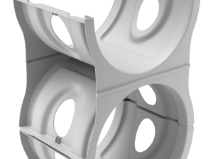 Water Cooler Bottle Rack 3D मॉडल