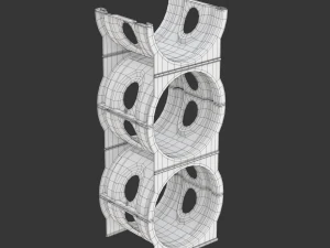 Water Cooler Bottle Rack 3D Model