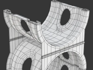 Water Cooler Bottle Rack 3D Model
