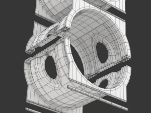 Water Cooler Bottle Rack 3D Model