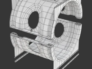 Water Cooler Bottle Rack 3D Model