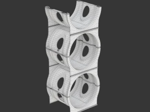 Water Cooler Bottle Rack 3D Model