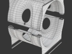 Water Cooler Bottle Rack 3D Model