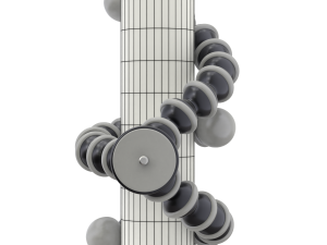 Rigged Gorillapod Tripod for DSLR Camera Model 3D
