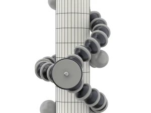 Rigged Gorillapod Tripod for DSLR Camera 3D Model