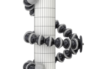 Rigged Gorillapod Tripod for DSLR Camera Model 3D