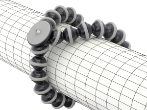 Rigged Gorillapod Tripod for DSLR Camera Model 3D
