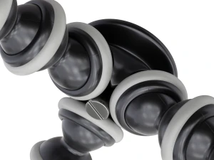 Rigged Gorillapod Tripod for DSLR Camera 3D Model