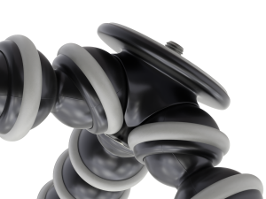 Rigged Gorillapod Tripod for DSLR Camera Model 3D