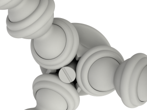 Rigged Gorillapod Tripod for DSLR Camera Model 3D