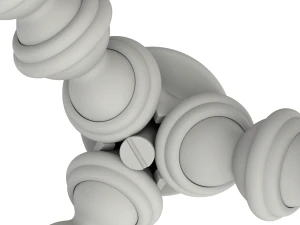 Rigged Gorillapod Tripod for DSLR Camera 3D Model