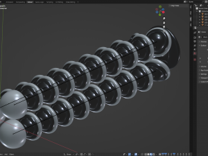 Rigged Gorillapod Tripod for DSLR Camera Model 3D