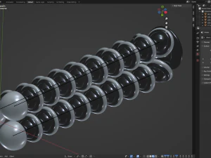 Rigged Gorillapod Tripod for DSLR Camera 3D Model