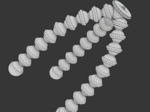 Rigged Gorillapod Tripod for DSLR Camera 3D Model