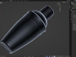 Cocktail Shaker Modello 3D