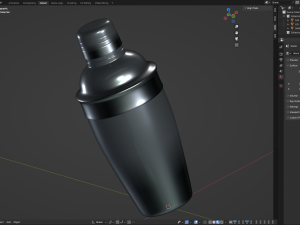 Cocktail Shaker Modello 3D