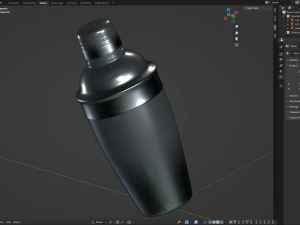 Cocktail Shaker 3D Model