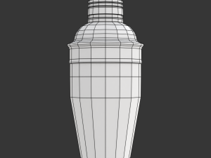 Cocktail Shaker Modello 3D