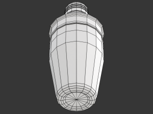 Cocktail Shaker Modello 3D