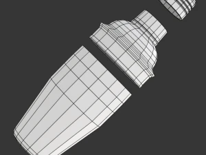 Cocktail Shaker 3D Model