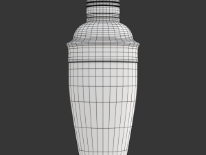 Cocktail Shaker Modello 3D