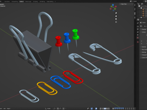 Office Supplies Modèle 3D