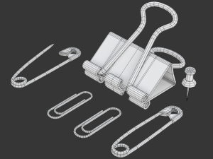 Office Supplies Modèle 3D