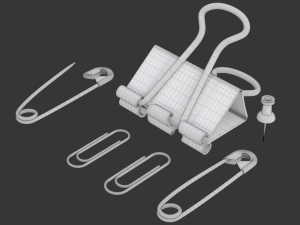 Office Supplies Modèle 3D