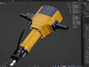 Jackhammer 3D मॉडल