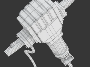 britadeira Modelo 3D