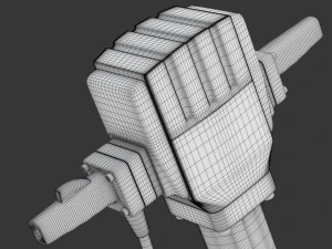 britadeira Modelo 3D