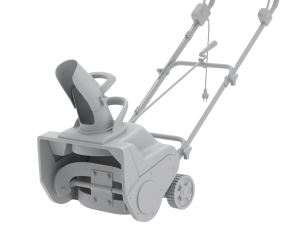 Electric Snow Blower Modèle 3D
