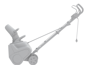Electric Snow Blower Modèle 3D