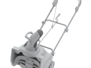Electric Snow Blower Modèle 3D