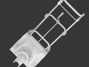 Electric Snow Blower Modèle 3D