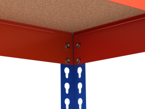 Storage Boxes with Metal Rack Modelo 3D