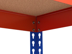 Storage Boxes with Metal Rack 3D Model