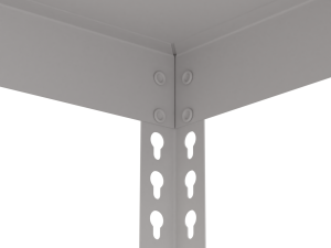 Storage Boxes with Metal Rack Modelo 3D