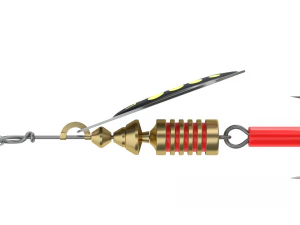 Animated Fishing Spinner 3D Model