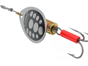 Animated Fishing Spinner 3D Model
