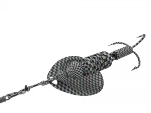 Animated Fishing Spinner 3D Model