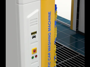 स्वचालित कार वॉशिंग मशीन 3D मॉडल