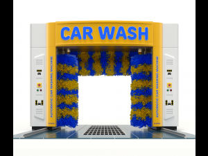 Automatic Car Washing Machine 3D-Modell